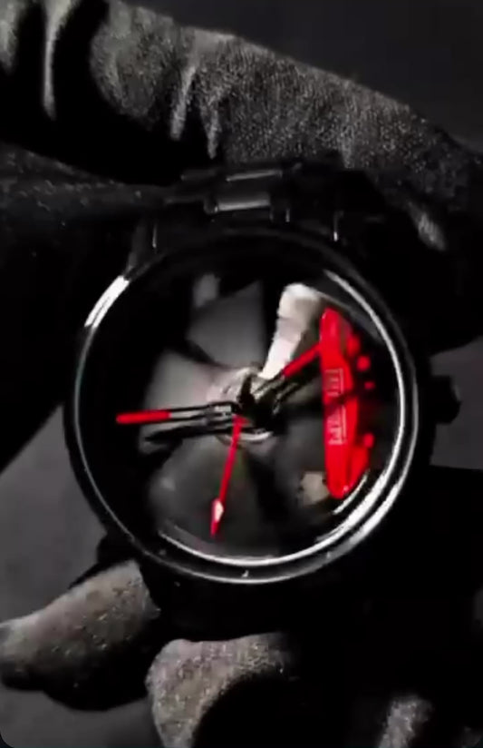Stereoscopic Car Wheel Watch